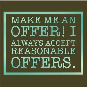 Make me an offer!!